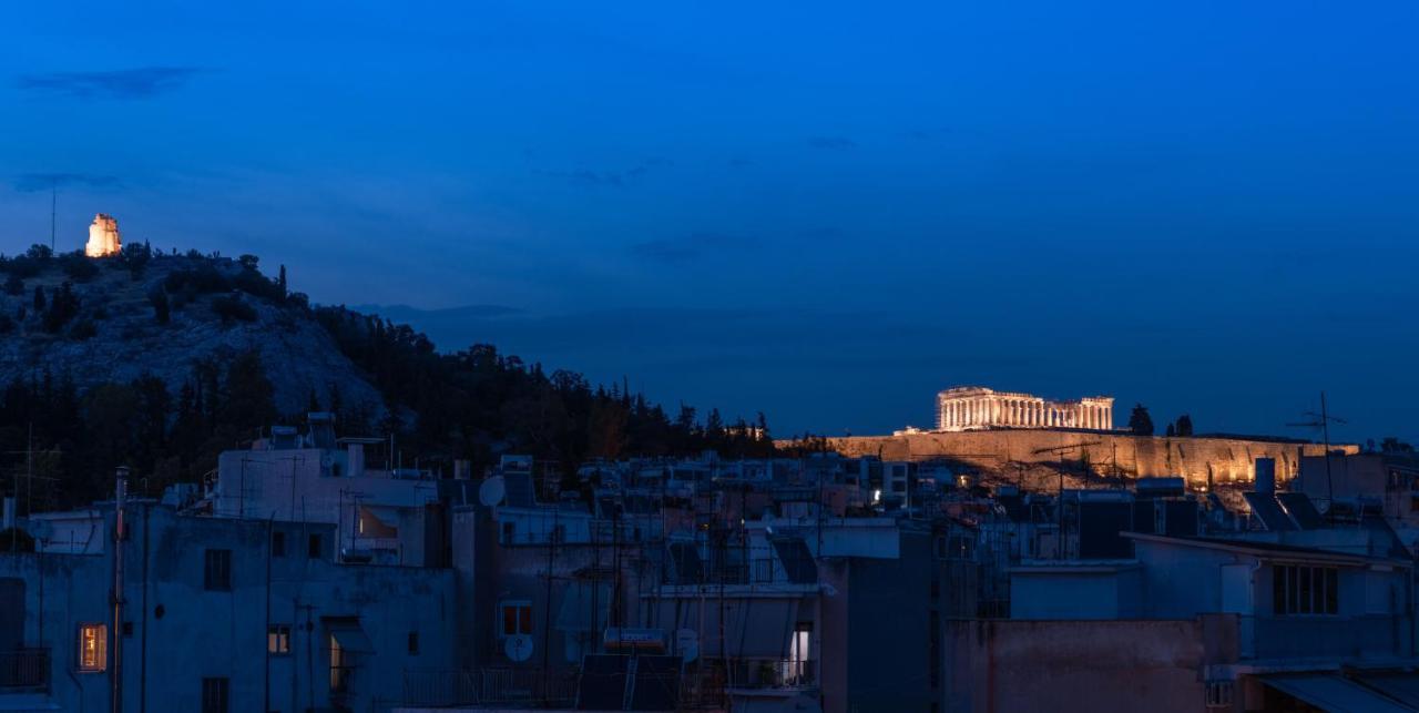 Topfloor Getaway Balcony&Hot Tub+Acropolis View Atenas Exterior foto